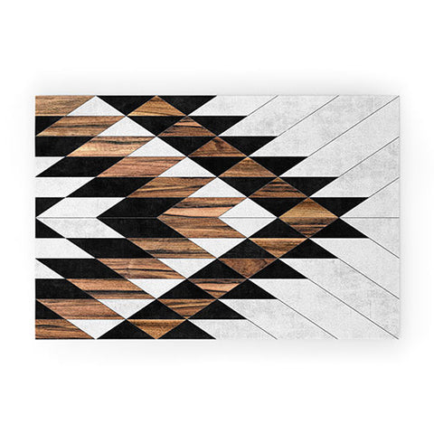 Zoltan Ratko Urban Tribal Pattern No9 Welcome Mat
